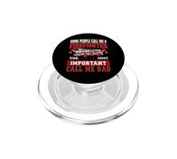 Some People Call Me A Firefighter Dad Firefighters Lovers PopSockets PopGrip para MagSafe
