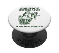 Some People Just Need A Push In The Right Direction Malvado PopSockets PopGrip Adhesivo
