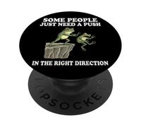 Some People Just Need A Push In The Right Direction Malvado PopSockets PopGrip Adhesivo