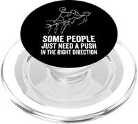 Some People Just Need A Push In The Right Direction Malvado PopSockets PopGrip para MagSafe