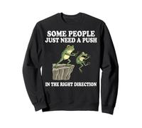 Some People Just Need A Push In The Right Direction Malvado Sudadera