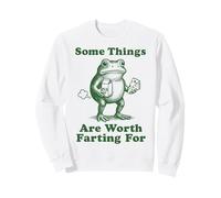 Some Things Are Worth Farting For Frog Sudadera