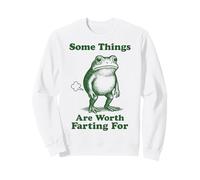 Some Things Are Worth Farting For Frog Sudadera