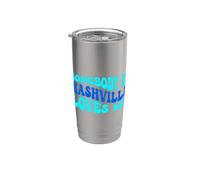 Somebody in Nashville Loves Me Modern Boho Vibe Vaso térmico de acero inoxidable de doble pared