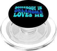Somebody in Oklahoma Loves Me Modern Boho Vibe PopSockets PopGrip para MagSafe