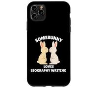 Somebunny ama la Escritura de biografía Lindo Regalo de Conejo de Pascua Carcasa para iPhone 11 Pro MAX