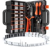 SOMELINE® Juego de Conectores Para Alicates de Engarce, JST-PH 2,0 mm/XH 2,5 mm/Dupont 2,54 mm, 27 Estilos en Total, Alicates Para Engarzar de 0,03-0,5mm² Adecuados Para Las Series Dupont, Molex y JST