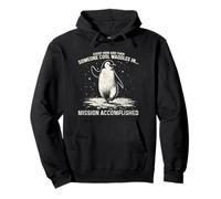 Someone Cool se pasea en un Divertido Animal de Confianza en un pingüino Sudadera con Capucha
