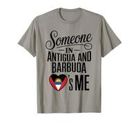 Someone In Antigua and Barbuda Loves Me Long Distance Camiseta