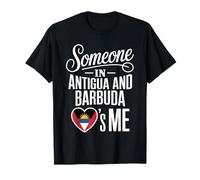 Someone In Antigua and Barbuda Loves Me Long Distance Camiseta
