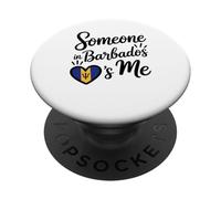Someone In Barbados Loves Me Barbadian PopSockets PopGrip Adhesivo