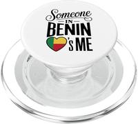 Someone In Benin Loves Me Long Distance Romantic Family PopSockets PopGrip para MagSafe