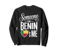 Someone In Benin Loves Me Long Distance Romantic Family Sudadera