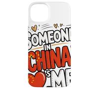 Someone In China Loves Me Cute Heart China Carcasa para iPhone 15 Plus