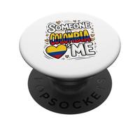 Someone In Colombia Loves Me Long Distance Love Family PopSockets PopGrip Adhesivo