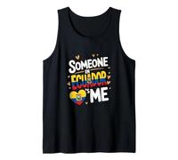Someone In Ecuador Loves Me Ecuadorian Love Pride Camiseta sin Mangas