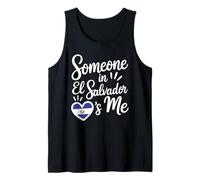 Someone In El Salvador Loves Me Salvadoran Camiseta sin Mangas