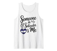 Someone In El Salvador Loves Me Salvadoran Camiseta sin Mangas