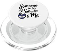 Someone In El Salvador Loves Me Salvadoran PopSockets PopGrip para MagSafe