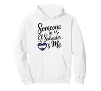Someone In El Salvador Loves Me Salvadoran Sudadera con Capucha