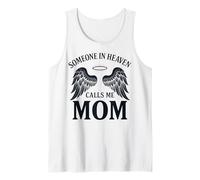 Someone In Heaven Calls Me Mom Camiseta sin Mangas