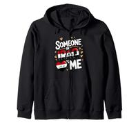 Someone In Iraq Loves Me Heart Iraq Flag Sudadera con Capucha