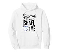 Someone In Israel Loves Me Heart Flag Israel Sudadera con Capucha