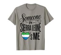 Someone In Sierra Leone Loves Me Heart Pride Camiseta