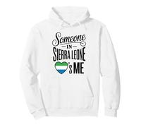 Someone In Sierra Leone Loves Me Heart Pride Sudadera con Capucha