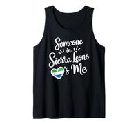 Someone In Sierra Leone Loves Me Long Distance Love Camiseta sin Mangas