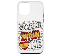 Someone In Spain Loves Me Long Distance Family Carcasa para iPhone 12 Mini