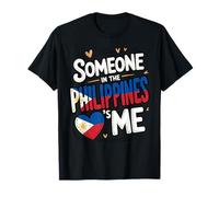 Someone In The Philippines Loves Me Abroad Family Camiseta