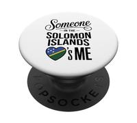 Someone In The Solomon Islands Loves Me Heart PopSockets PopGrip Adhesivo