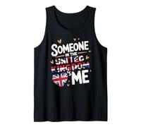 Someone In The United Kingdoms Me UK Heart Camiseta sin Mangas