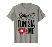 Someone In Tunisia Loves Me Long Distance Romance Camiseta