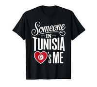 Someone In Tunisia Loves Me Long Distance Romance Camiseta