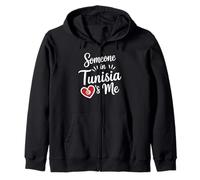 Someone In Tunisia Loves Me Long Distance Romance Sudadera con Capucha