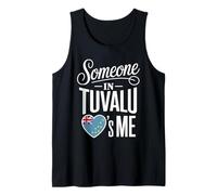 Someone In Tuvalu Loves Me Long Distance Romance Camiseta sin Mangas