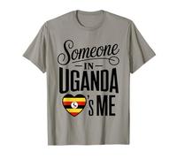 Someone In Uganda Loves Me Long Distance Love Camiseta