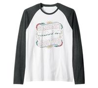 Someone'S Therapist Knows All About You Pun Drama - Camiseta Manga Raglan