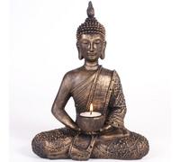Something Different Portavelas con diseño de Buddha sentado (SD949)