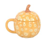 Something Different Taza con Tapa Diseño Calabaza Groovy Ghosts (SD10172)