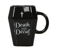 Something Different Taza Diseño Ataúd Death Before Decaf (SD4749)