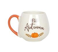 Something Different - Taza Diseño Calabaza Hello Autumn (Talla Única) (Blanco Roto)