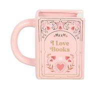 Something Different Taza Diseño con Forma I Love Books (SD10440)