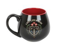 Something Different Taza Diseño Corazón folclórico Love Lives Here (SD10706)