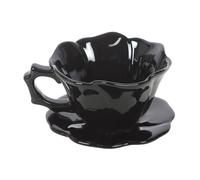 Something Different Taza y Platillo Diseño Rosa (SD10746)