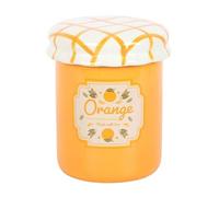 Something Different Tutti Frutti - Quemador de aceite en tarro de mermelada de naranja, naranja/blanco, Taille unique