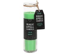 Something Different - Velas Magic Spell Luck Tés Verdes (21 cm x 6 cm x 6 cm) (Verde)
