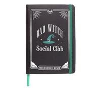 Something Different Wholesale Bad Witch Social Club Cuaderno A5 | Diario rayado para brujas | Regalo de libro de hechizos